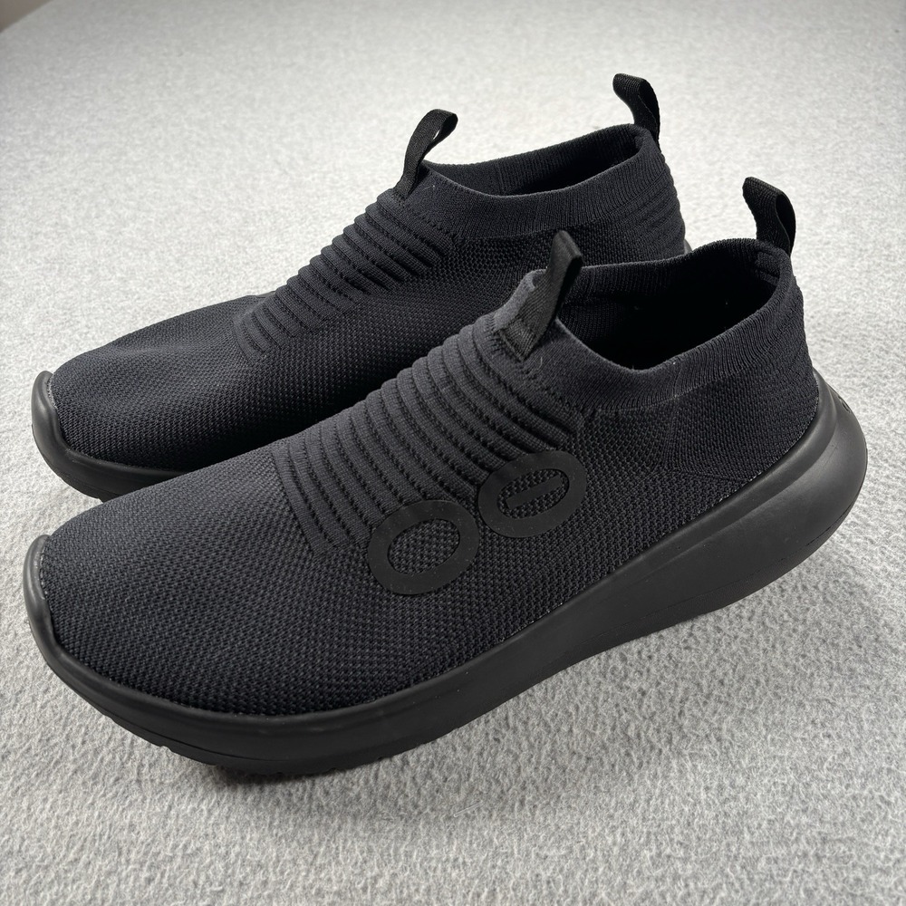OOFOS OOmy Zen Black Recovery Walking Shoe Mens 12 Foot Relief